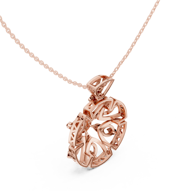 Pendant 9#10014P@7 - Rose Gold - Image