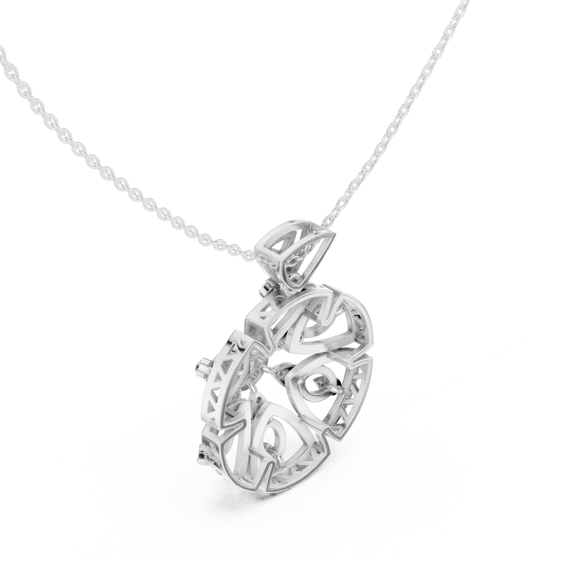 Pendant 9#10014P@7 - White Gold - Image