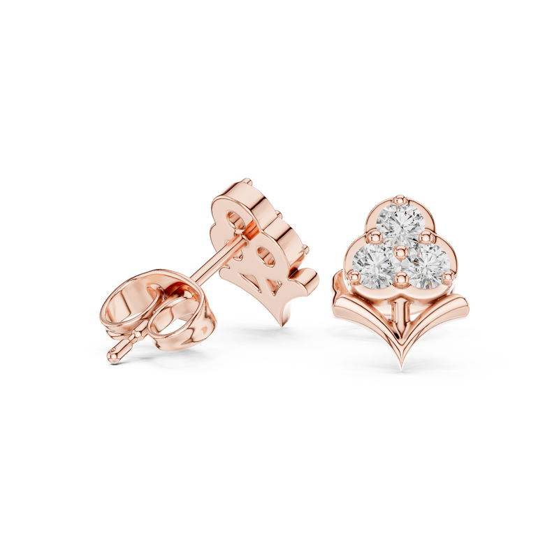 Earring 9#10015E - Rose Gold - Image