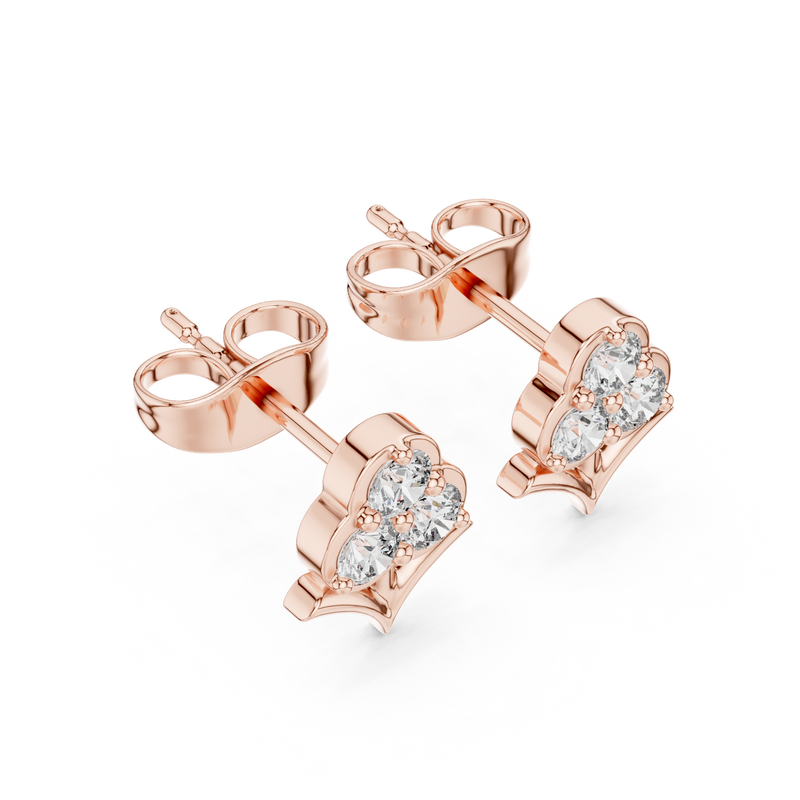 Earring 9#10015E - Rose Gold - Image