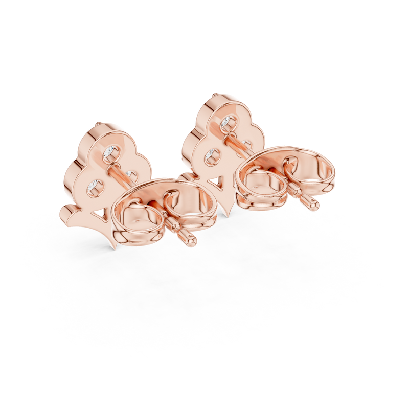 Earring 9#10015E - Rose Gold - Image