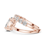 Ladies Ring 9#10015L_27@7 - Rose Gold - Image