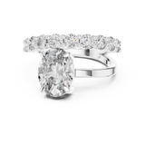 Ladies Ring 9#10015L_27@7 - White Gold - Image