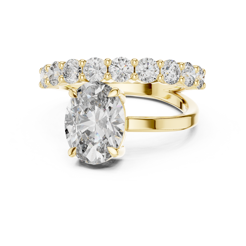 Ladies Ring 9#10015L_27@7 - Yellow Gold - Image