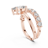 Ladies Ring 9#10015L_27@7 - Rose Gold - Image