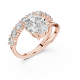 Ladies Ring 9#10015L_27@7 - Rose Gold - Image