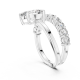 Ladies Ring 9#10015L_27@7 - White Gold - Image