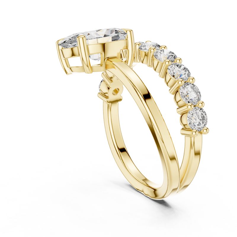 Ladies Ring 9#10015L_27@7 - Yellow Gold - Image