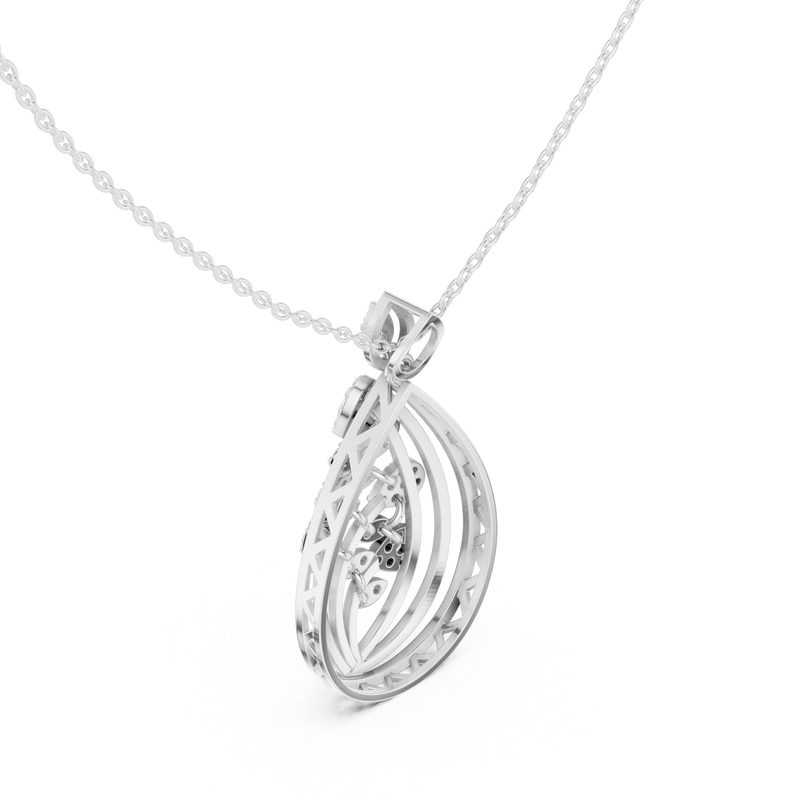 Pendant 9#10015P@7 - White Gold - Image