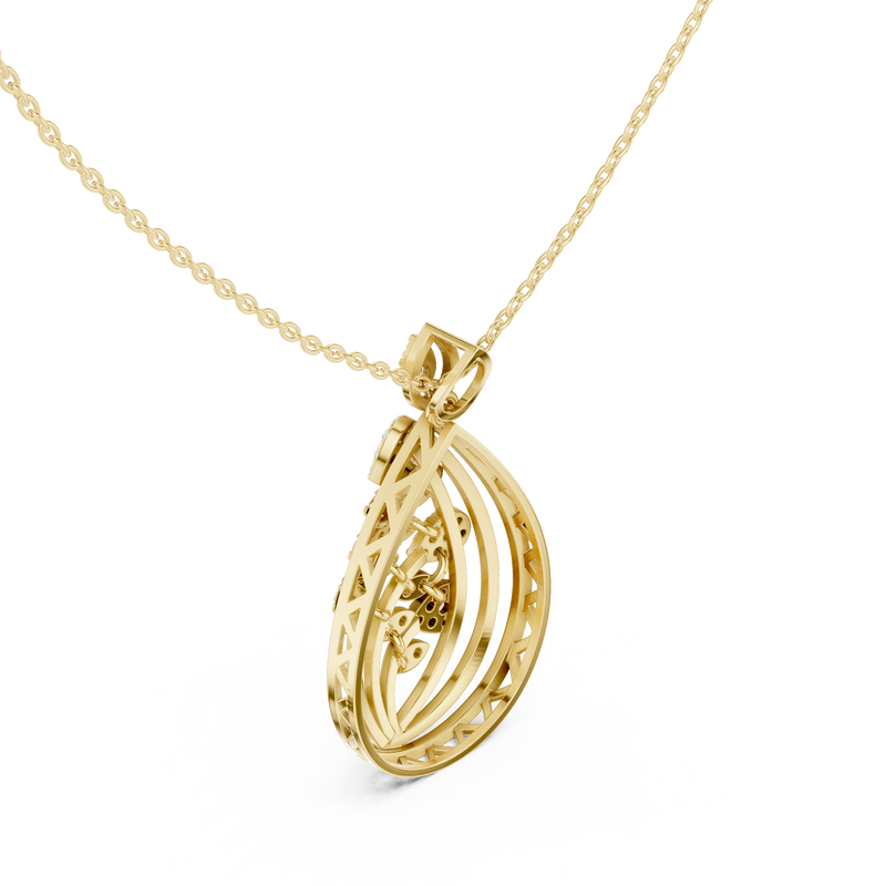 Pendant 9#10015P@7 - Yellow Gold - Image