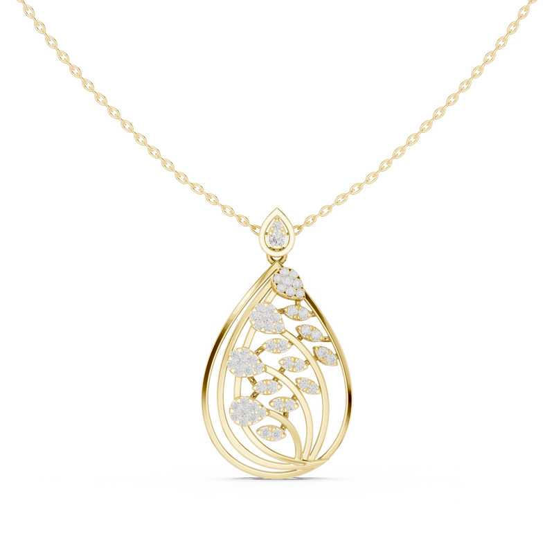 Pendant 9#10015P@7 - Yellow Gold - Image