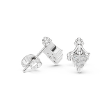 Earring 9#10016E@7 - White Gold - Image