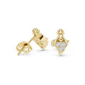 Earring 9#10016E@7 - Yellow Gold - Image