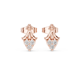 Earring 9#10016E@7 - Rose Gold - Image