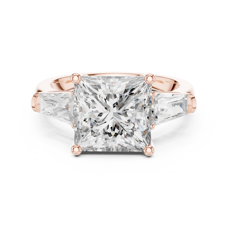 Ladies Ring 9#10016L_13@7 - Rose Gold - Image