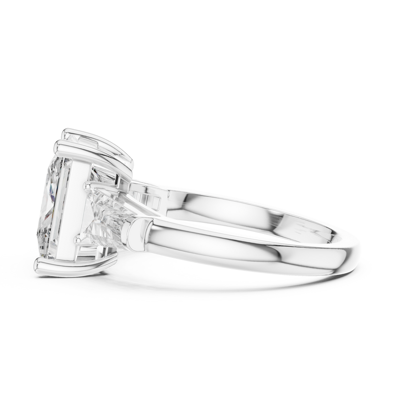 Ladies Ring 9#10016L_13@7 - White Gold - Image