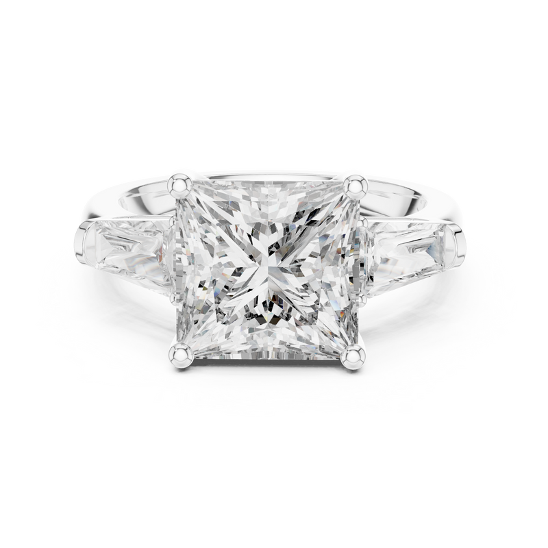 Ladies Ring 9#10016L_13@7 - White Gold - Image