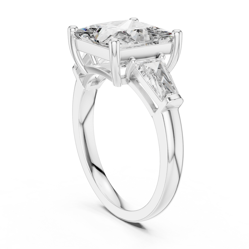 Ladies Ring 9#10016L_13@7 - White Gold - Image