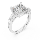 Ladies Ring 9#10016L_13@7 - White Gold - Image