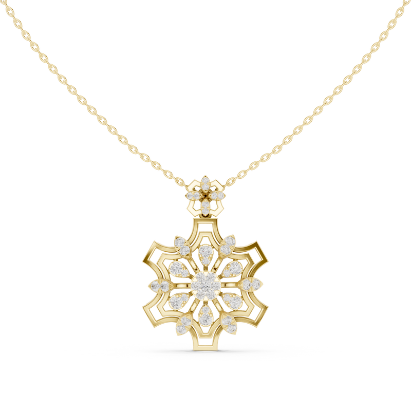 Pendant 9#10016P@7 - Yellow Gold - Image