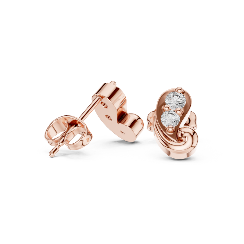 Earring 9#10017E - Rose Gold - Image