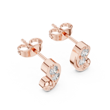 Earring 9#10017E - Rose Gold - Image