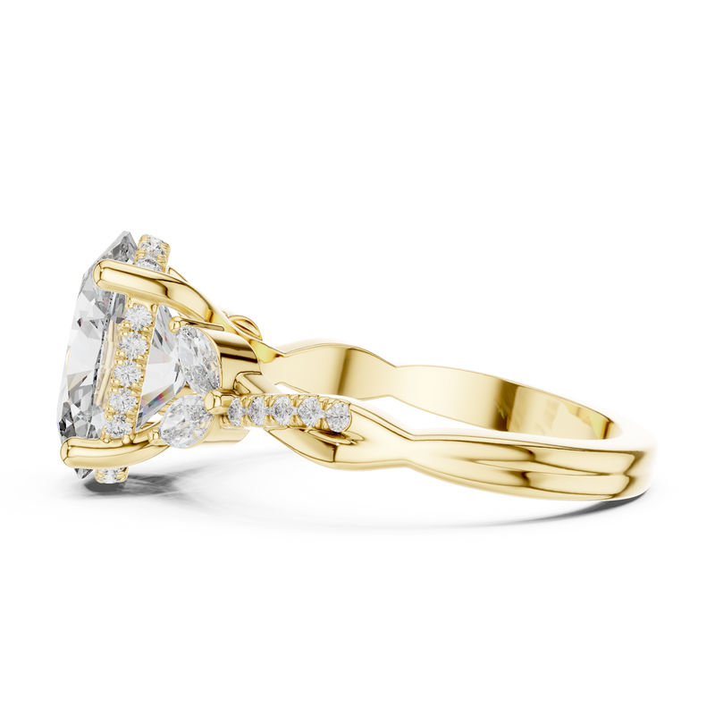 Ladies Ring 9#10017L_22@7 - Yellow Gold - Image
