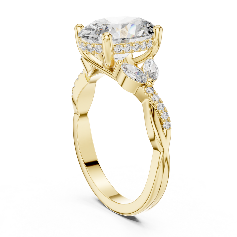 Ladies Ring 9#10017L_22@7 - Yellow Gold - Image
