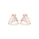 Earring 9#10017PE@7 - Rose Gold - Image