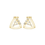 Earring 9#10017PE@7 - Yellow Gold - Image