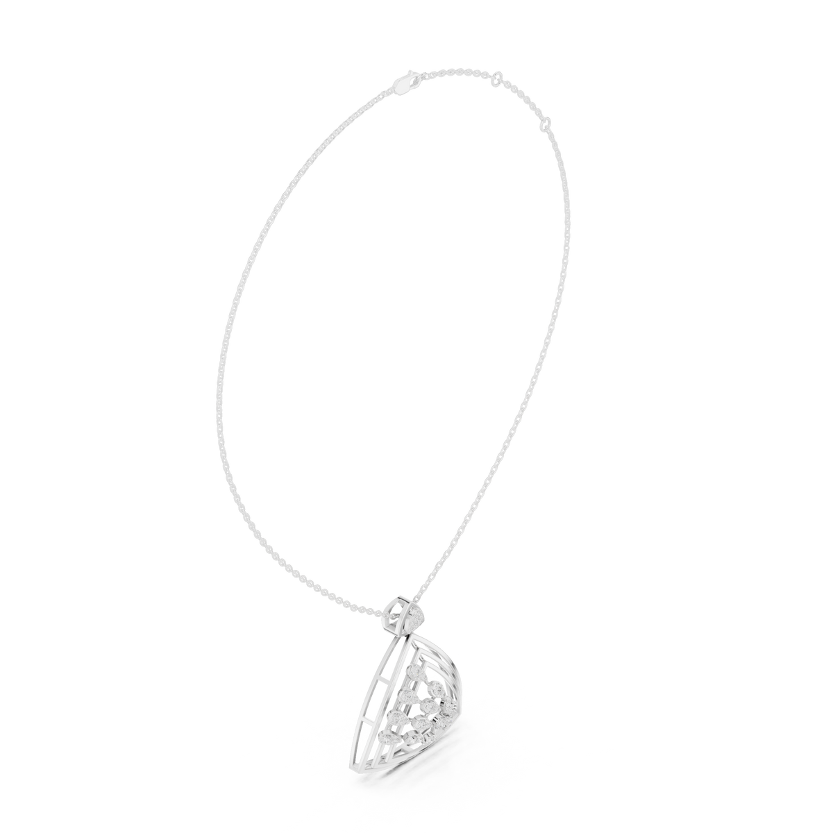 Pendant 9#10017P@7 - White Gold - Image