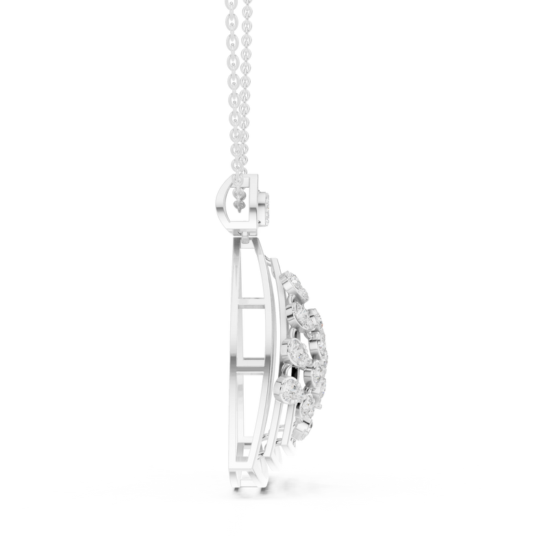 Pendant 9#10017P@7 - White Gold - Image