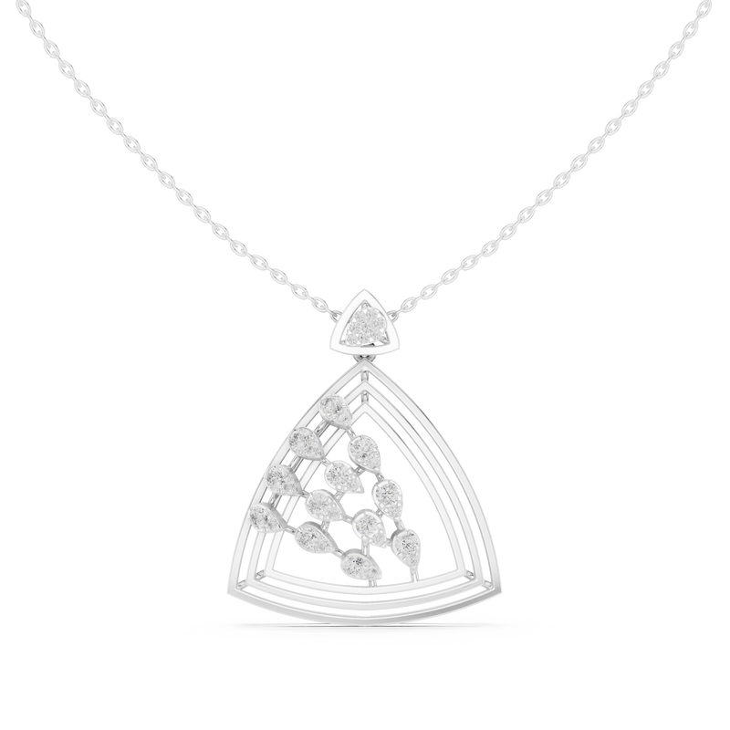 Pendant 9#10017P@7 - White Gold - Image