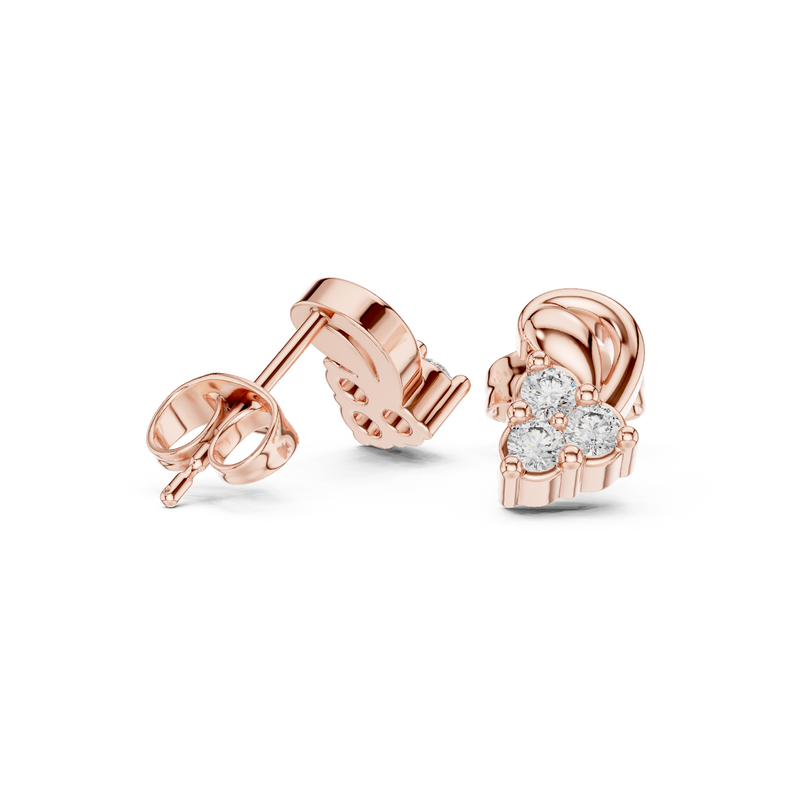 Earring 9#10018E - Rose Gold - Image