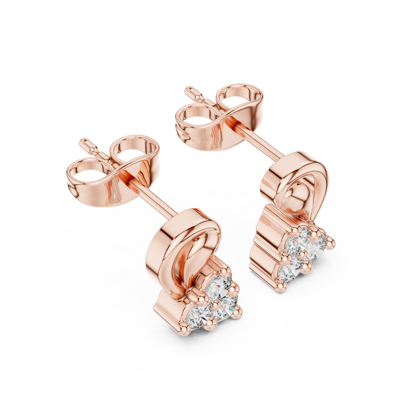 Earring 9#10018E - Rose Gold - Image