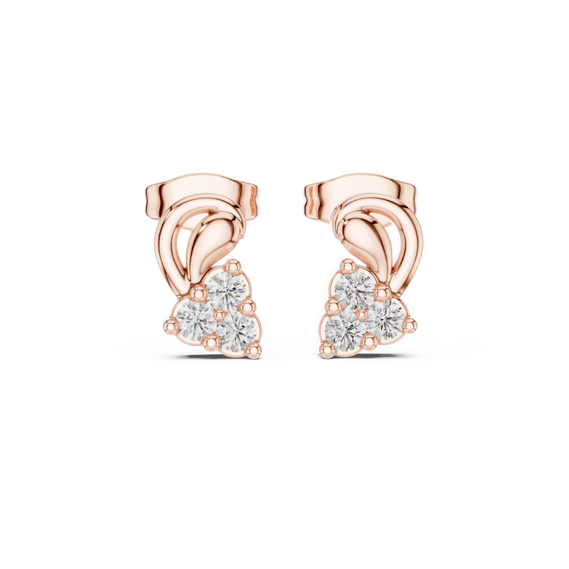 Earring 9#10018E - Rose Gold - Image
