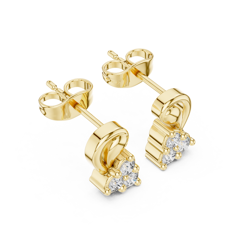 Earring 9#10018E - Yellow Gold - Image
