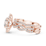 Ladies Ring 9#10018L_34@7 - Rose Gold - Image