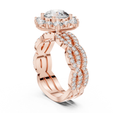 Ladies Ring 9#10018L_34@7 - Rose Gold - Image