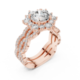 Ladies Ring 9#10018L_34@7 - Rose Gold - Image