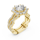 Ladies Ring 9#10018L_34@7 - Yellow Gold - Image