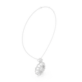 Pendant 9#10018P@7 - White Gold - Image