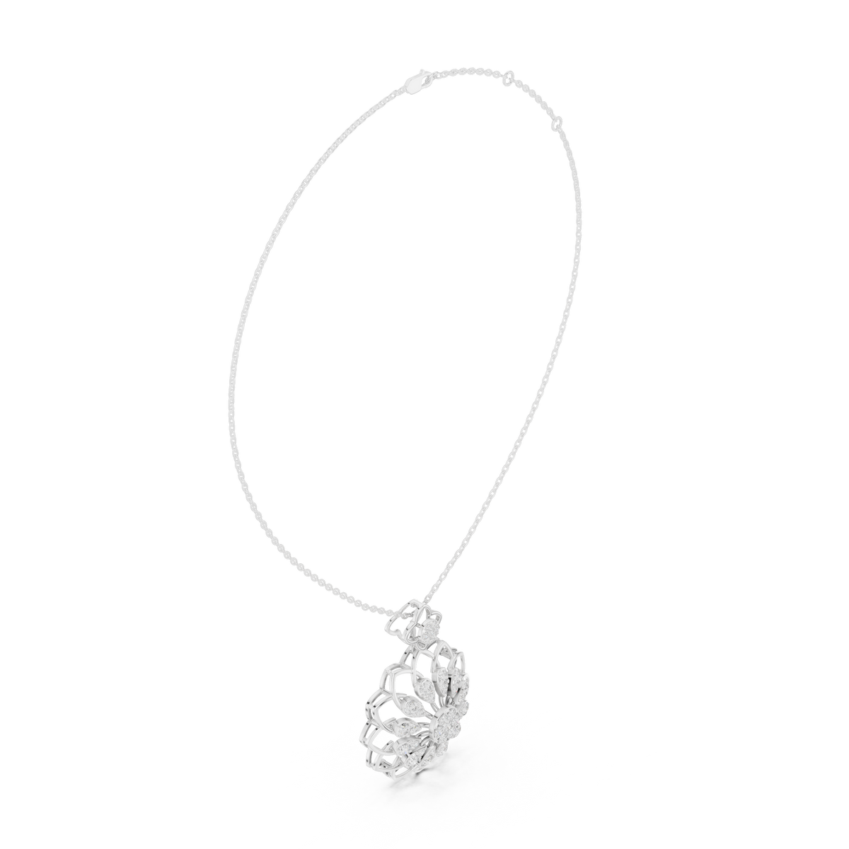 Pendant 9#10018P@7 - White Gold - Image