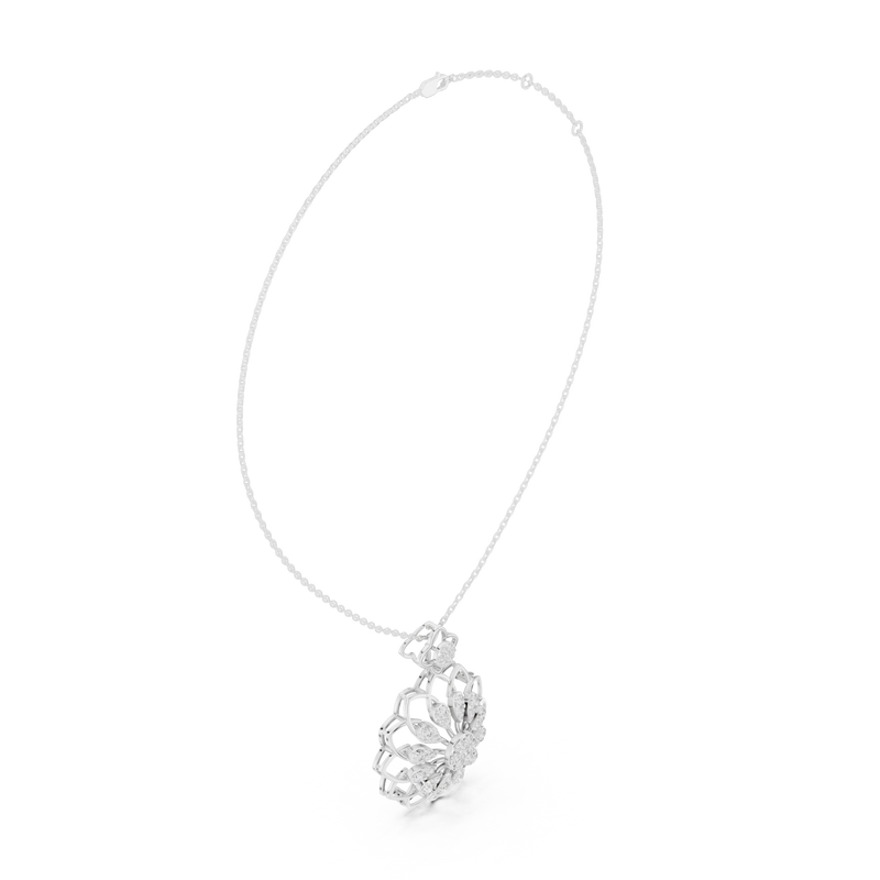 Pendant 9#10018P@7 - White Gold - Image