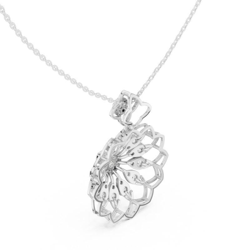 Pendant 9#10018P@7 - White Gold - Image