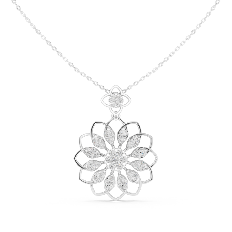 Pendant 9#10018P@7 - White Gold - Image
