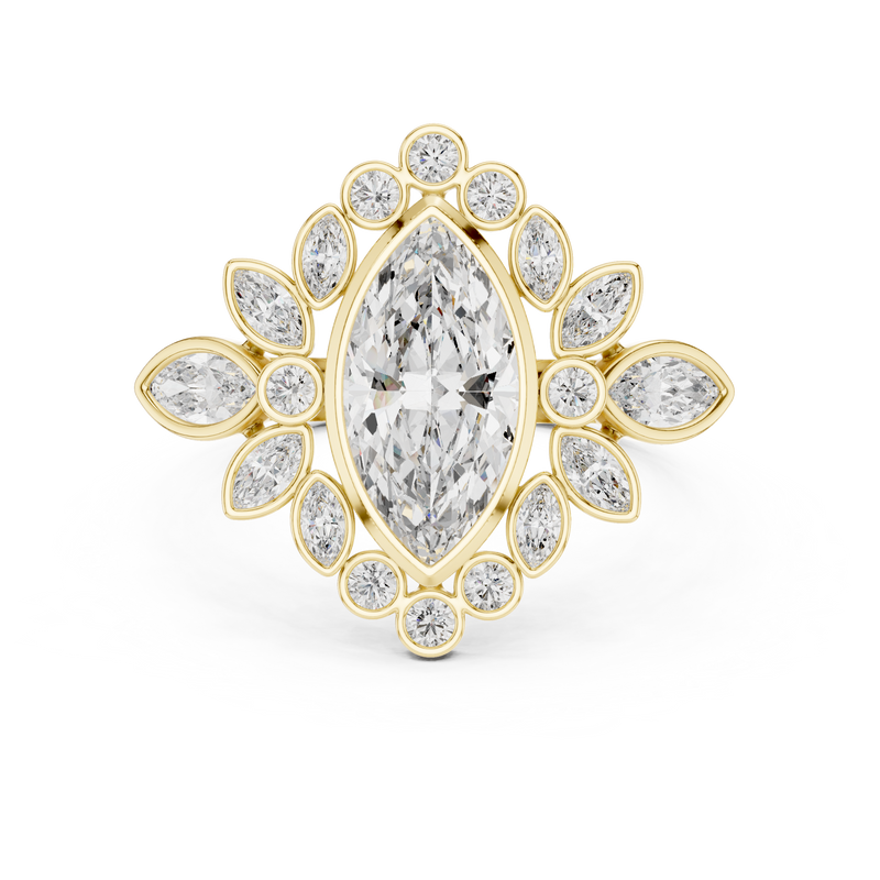 Ladies Ring 9#10019L_33@7 - Yellow Gold - Image