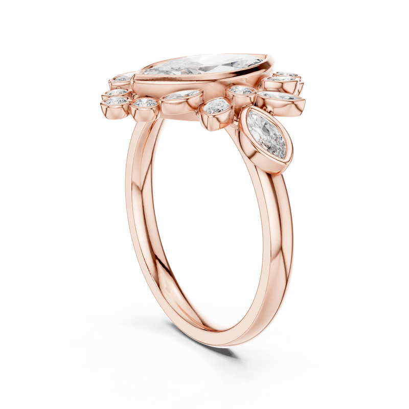 Ladies Ring 9#10019L_33@7 - Rose Gold - Image
