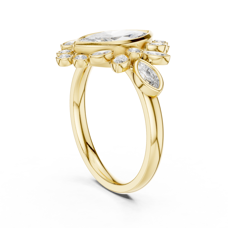 Ladies Ring 9#10019L_33@7 - Yellow Gold - Image