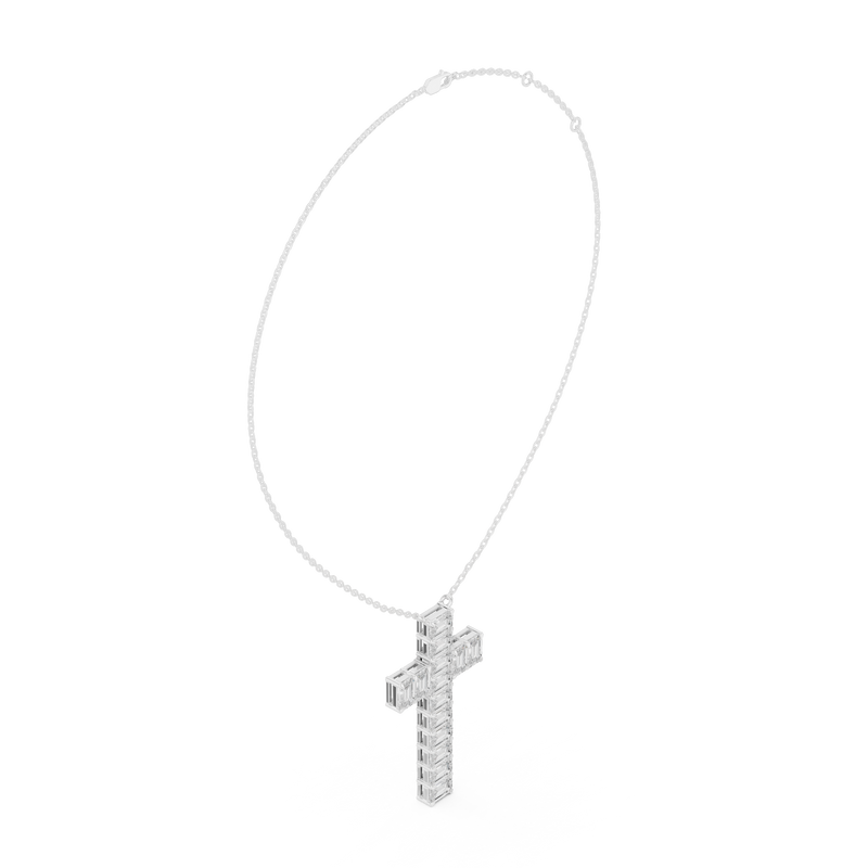 Pendant 9#10019P_31@7 - White Gold - Image